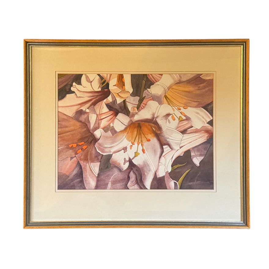 Len Burtenshaw 'Regale Lilies'