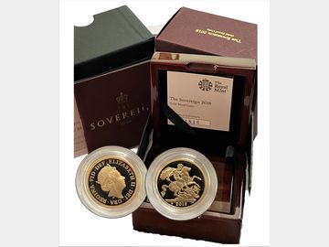 2018 ELIZABETH II GOLD PROOF SOVEREIGN