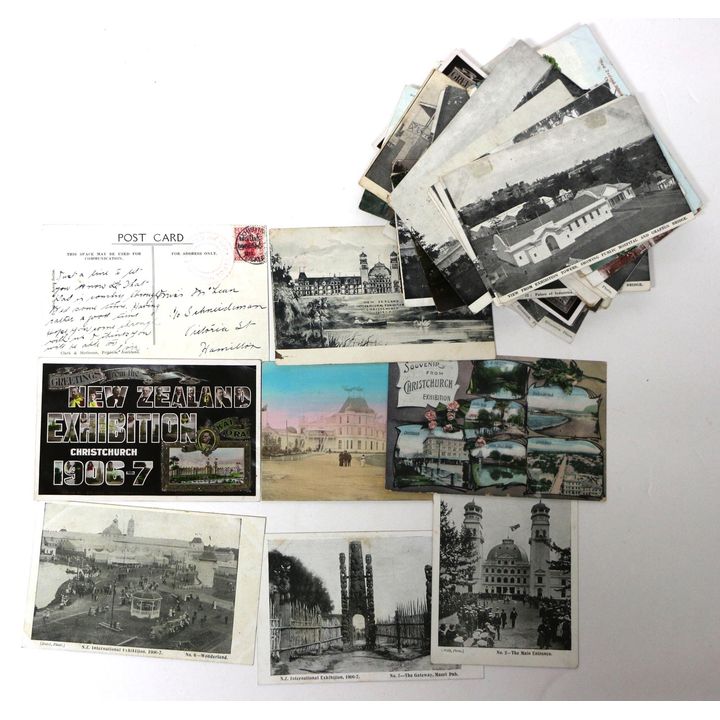 POSTCARDS - NEW ZEALAND EXHIBITION