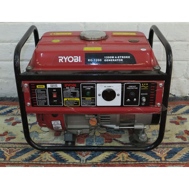 RYOBI 1200 WATT 4-STROKE GENERATOR,