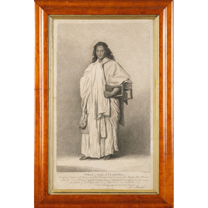 Francesco Bartolozzi 'Omai a Native of Ulaietea'