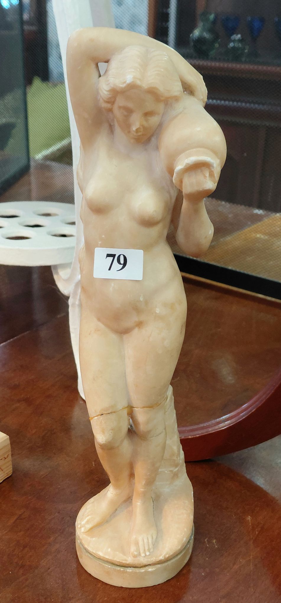 Carved Stone Figure