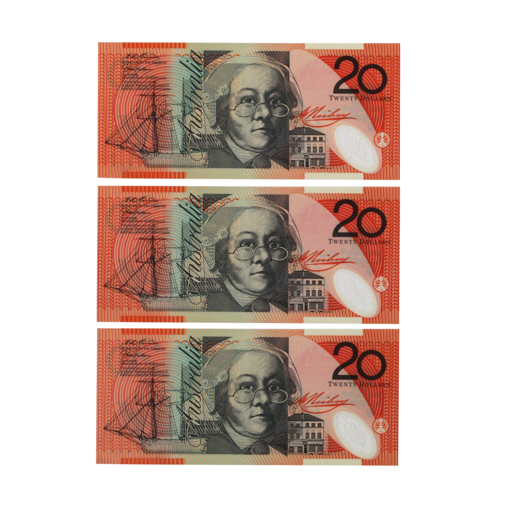 2318. · MacFarlane/Evans, Twenty Dollars,  1998, UNC