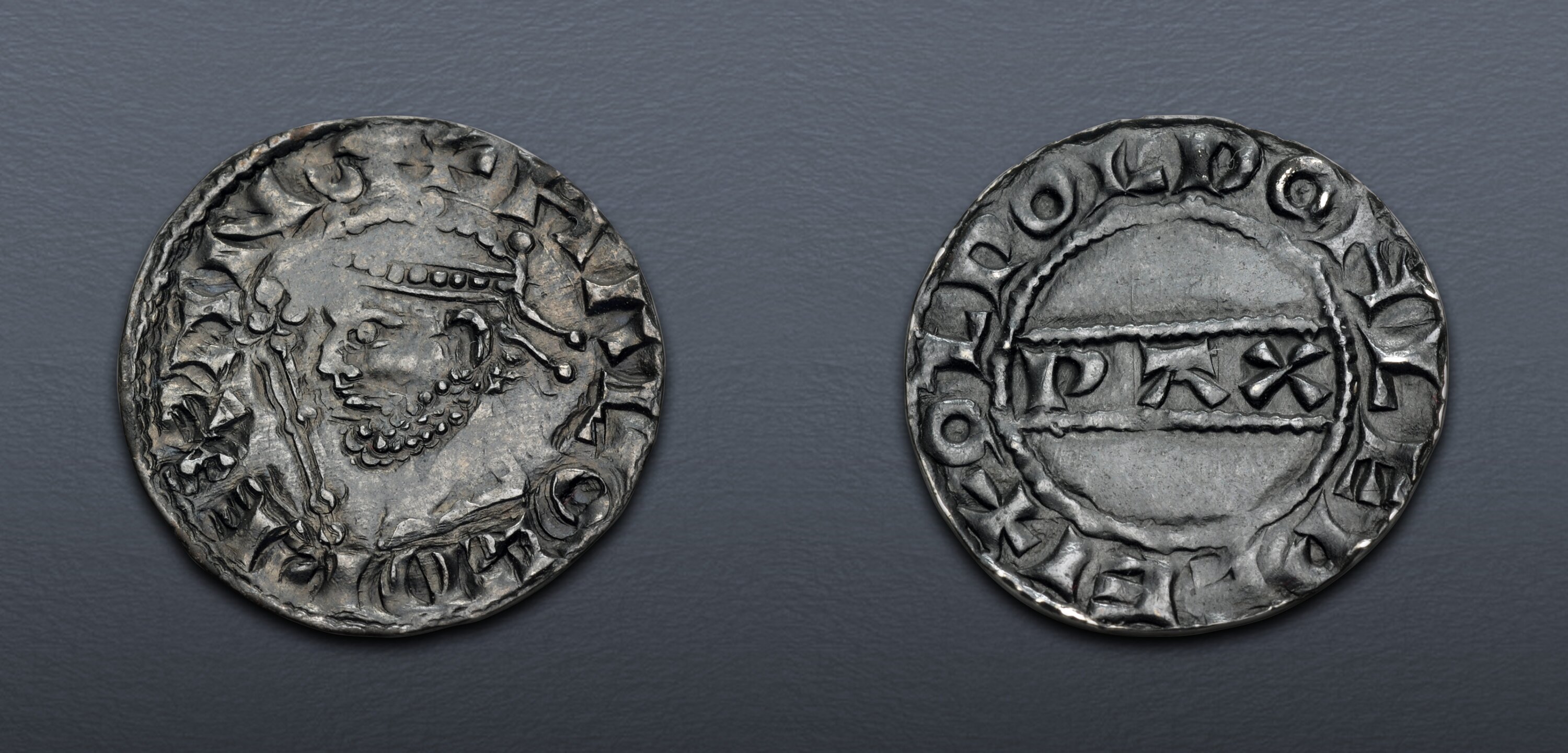 ANGLO-SAXON, Kings of All England. Harold II. 1066. AR Penny (18mm, 1. ...