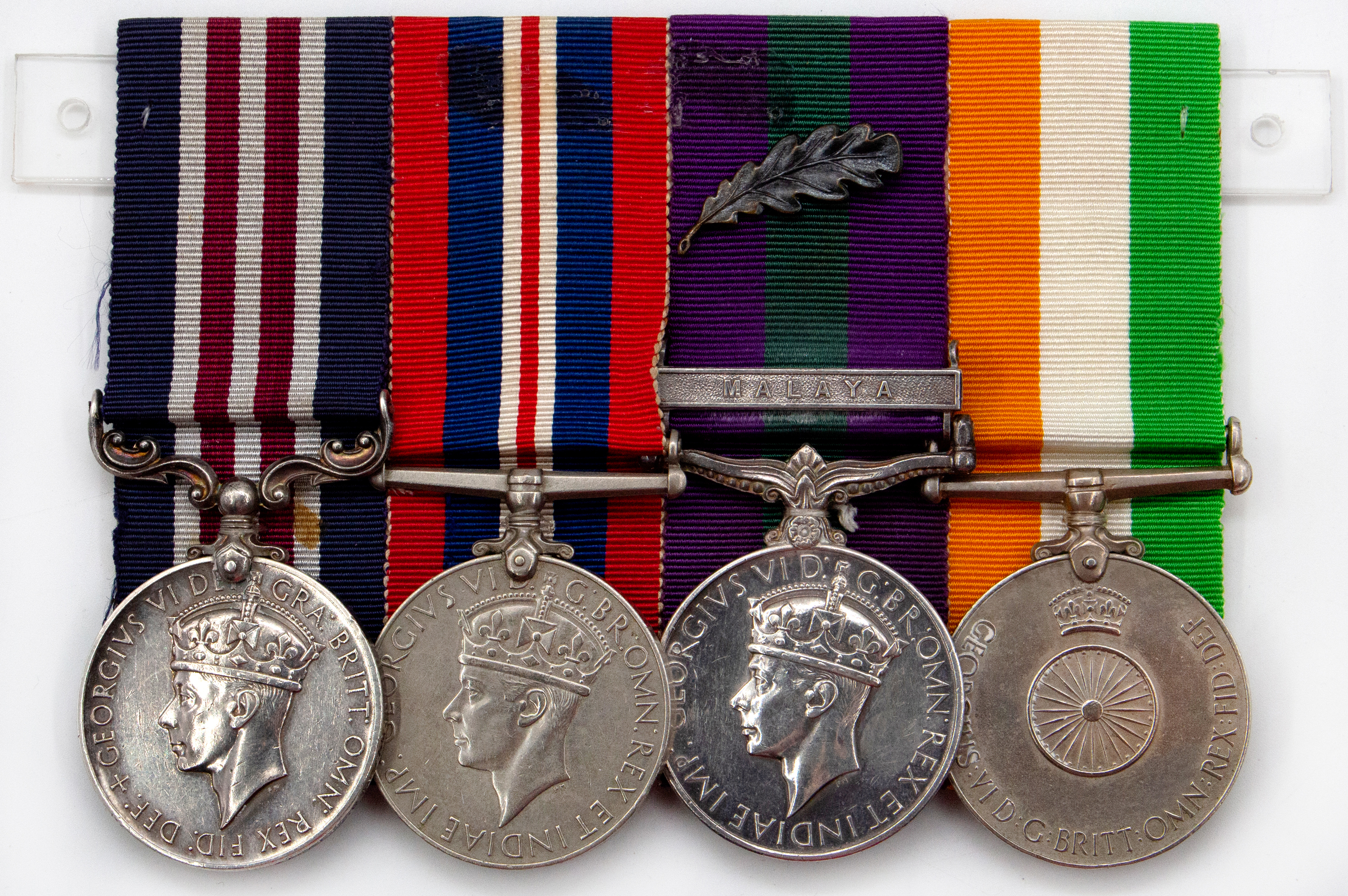 Malaya, Military Medals, 1939 - 1950,