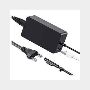 DW Replacement Laptop Charger For Microsoft Surface 15V 2.58A ( 44W ) - | Bar 9902066761905 - 51745/3080 SN B1 (S7)