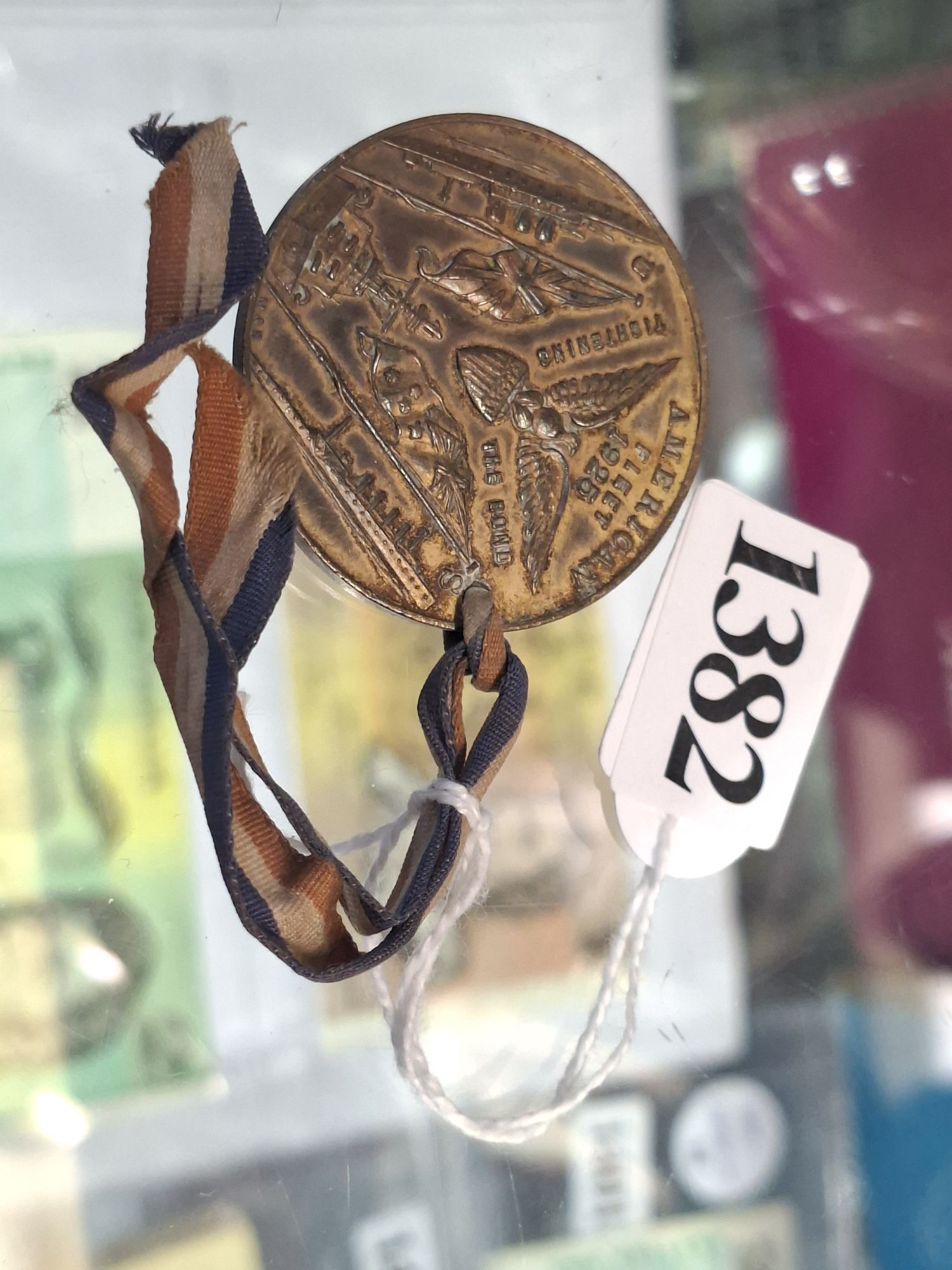 1382 · AMERICAN FLEET VISIT MEDALLION