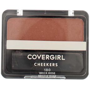 COVERGIRL CHEEKERS BLENDABLE POWDER BLUSH BRICK ROSE.12 OZ (PACKAGING MAY VARY)