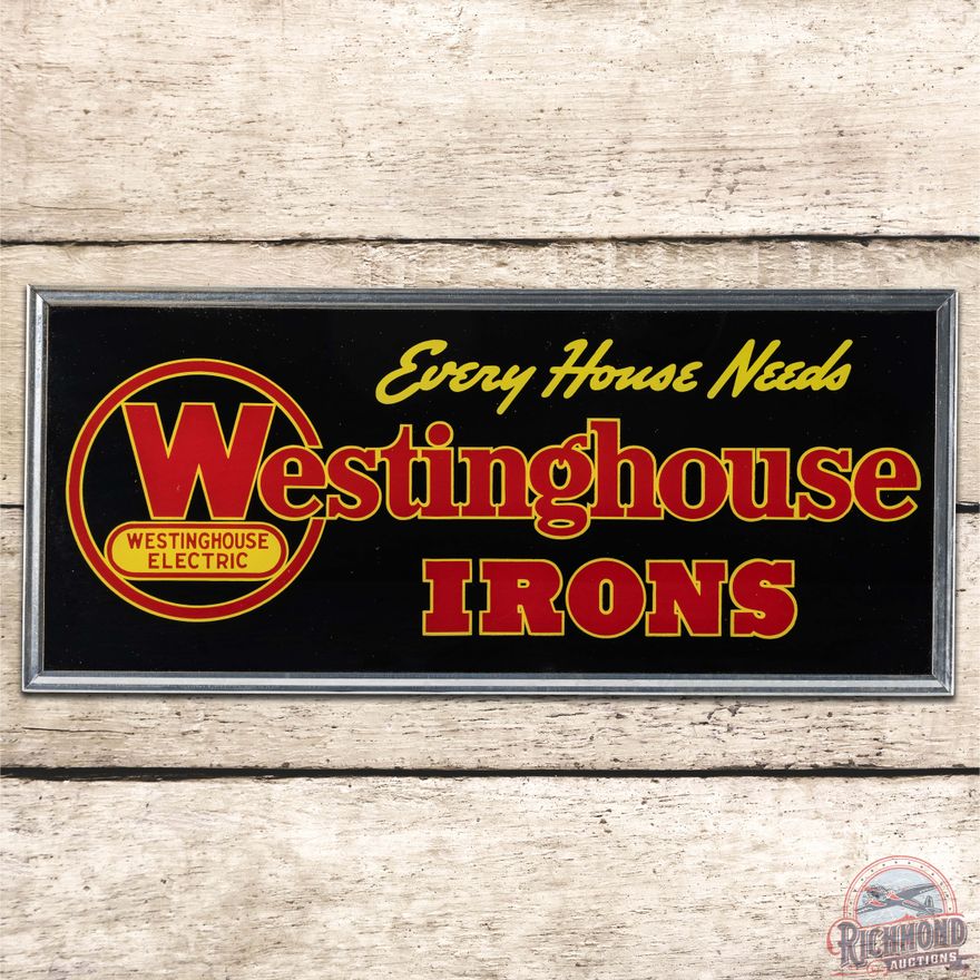 Westinghouse Irons Lighted Countertop Advertising Sign