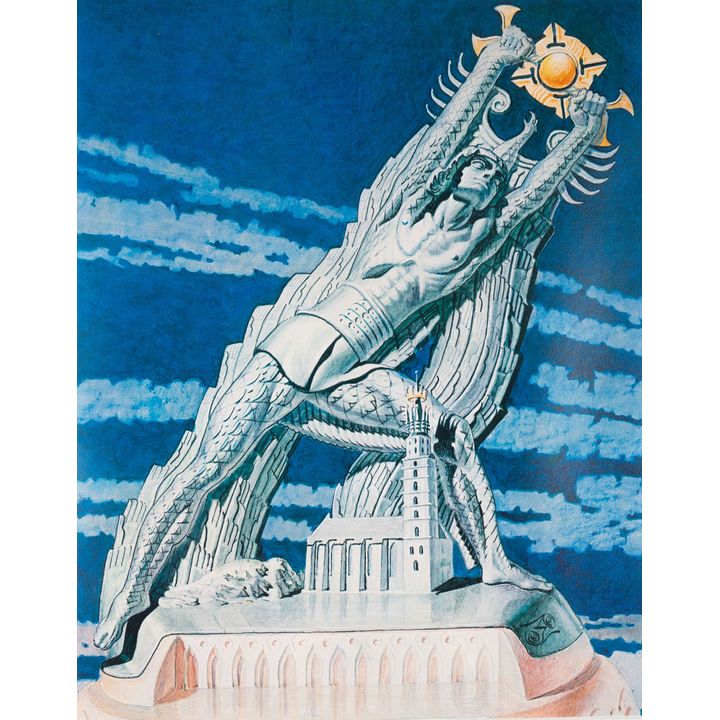 Stanisław Szukalski | Pomnik Kopernika, 1973 r.