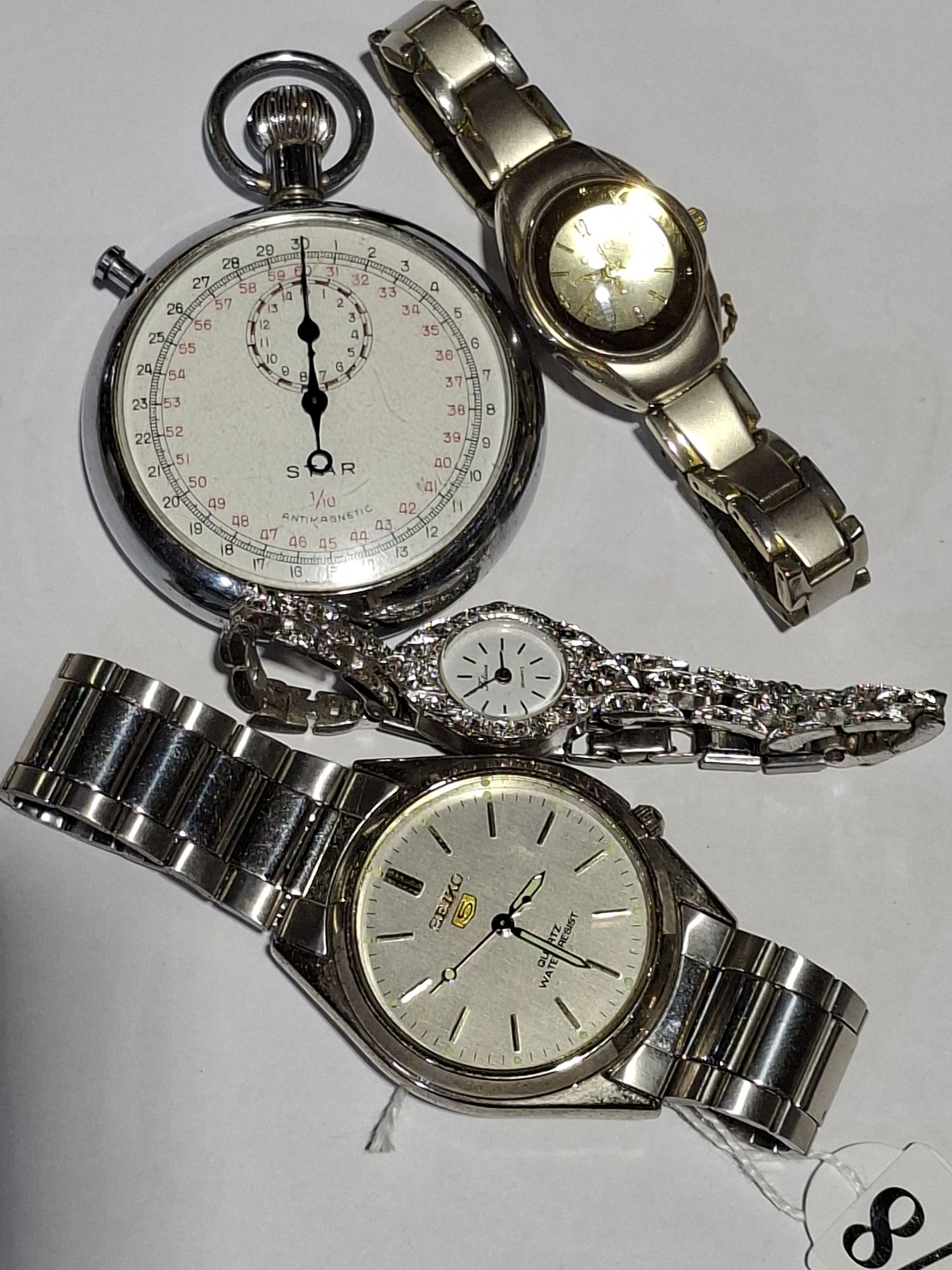 WATCHES AND STOP WATCH