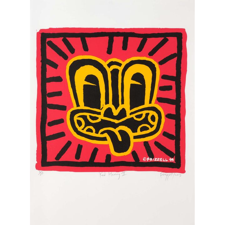 Dick Frizzell 'Red Haring II'