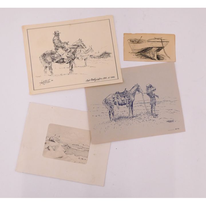 Stack Fred Oldfield Signed Prints Etc