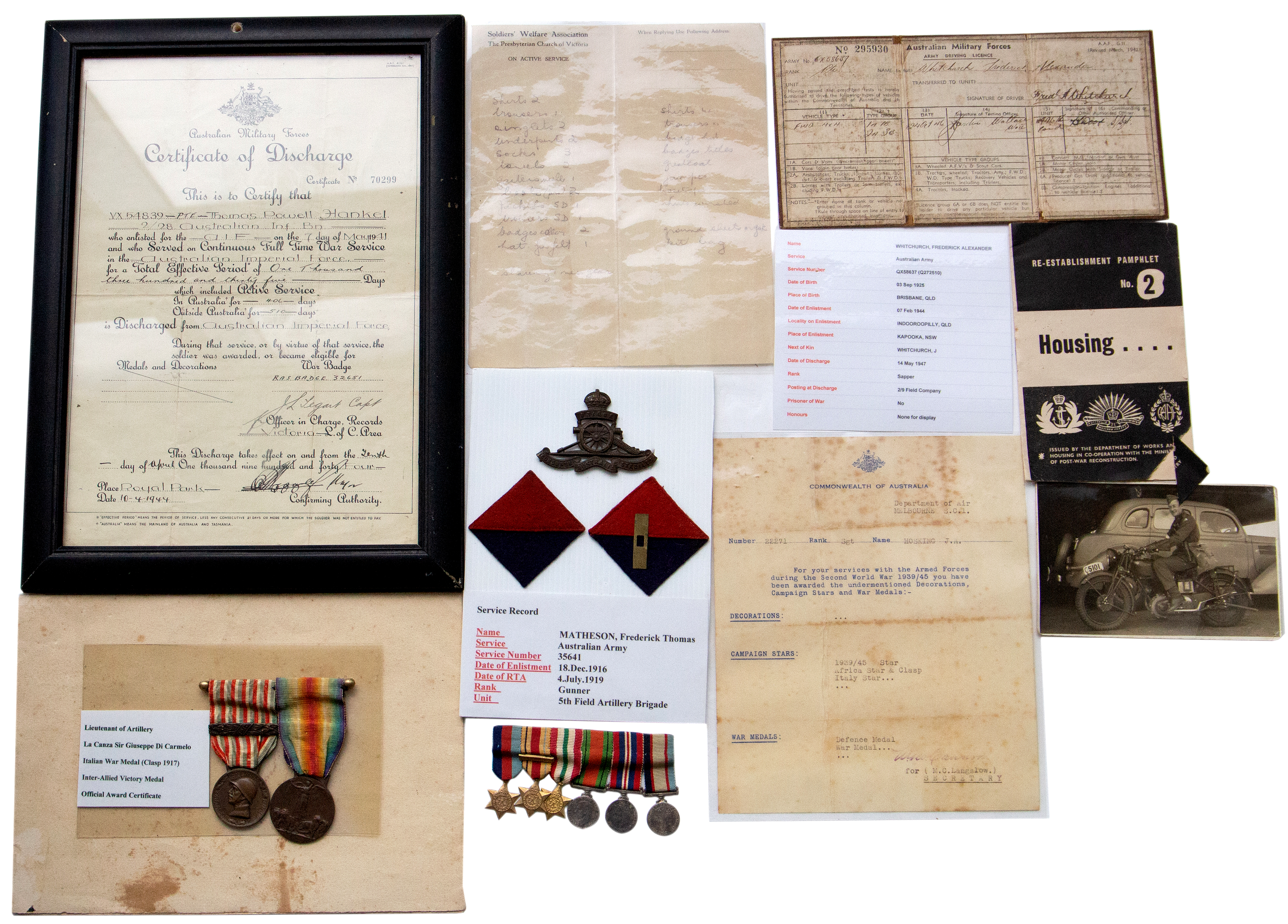 Group, 1914 - 1945, VF - EF