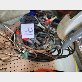 220V extension cord, other Misc cords and jumper wires