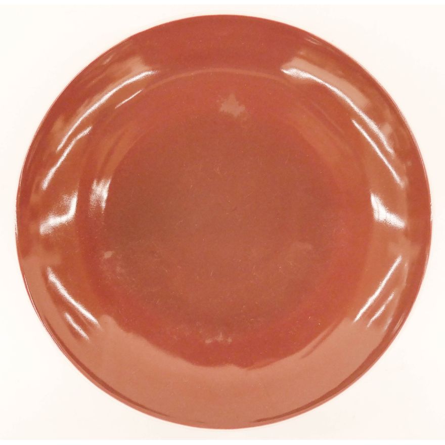Chinese Yongzheng Plum Glazed Monochrome Dish