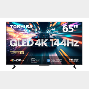 TOSHIBA 65 Z670MN 144HZ 4K QLED SMART GAMING TV WITH HDR DOLBY ATMOS