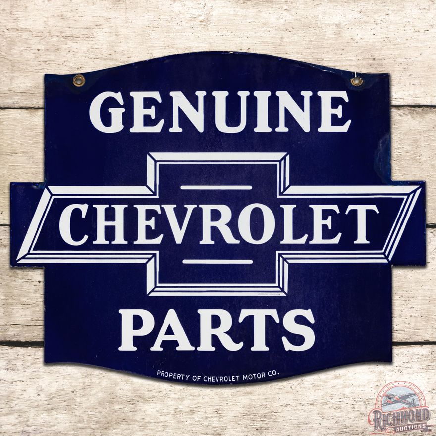 24" Chevrolet Genuine Parts DSP Sign - 8.5