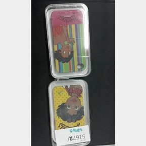 Precious iPhone 4/4s PHONE COVERS ONLY ( 2 PHONE COVERS) - yellow and dotty --51672/38951 B5 (S4)SB1