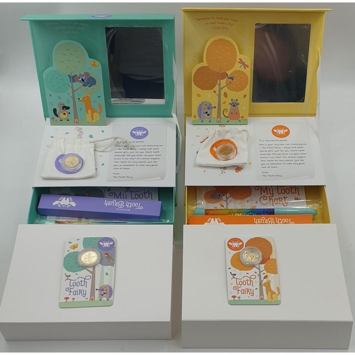 Tooth Fairy Kits & Carded Coins - 2023 & 2024