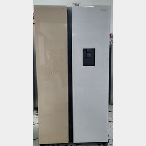 HISENSE H670SDK-WD DELECTABLE RANGE SIDE BY SIDE REFRIGERATOR KHAKI-WHITE - DESIGNER DELECTABLE RANGE TOTAL NO FROST