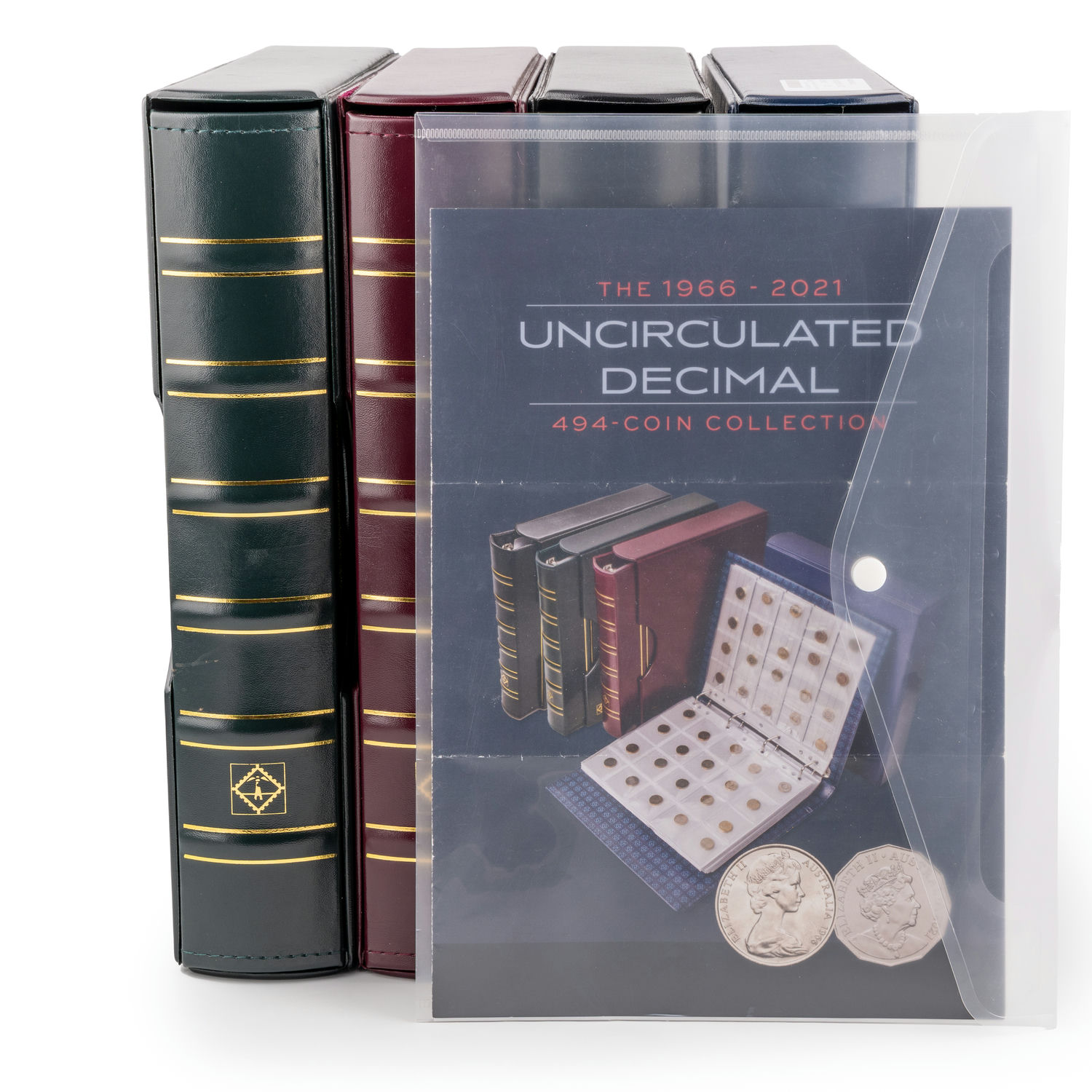 Elizabeth II, Downies Decimal 494-Coin Collection, One Cent - Two Dollars, 1966 - 2021, UNC