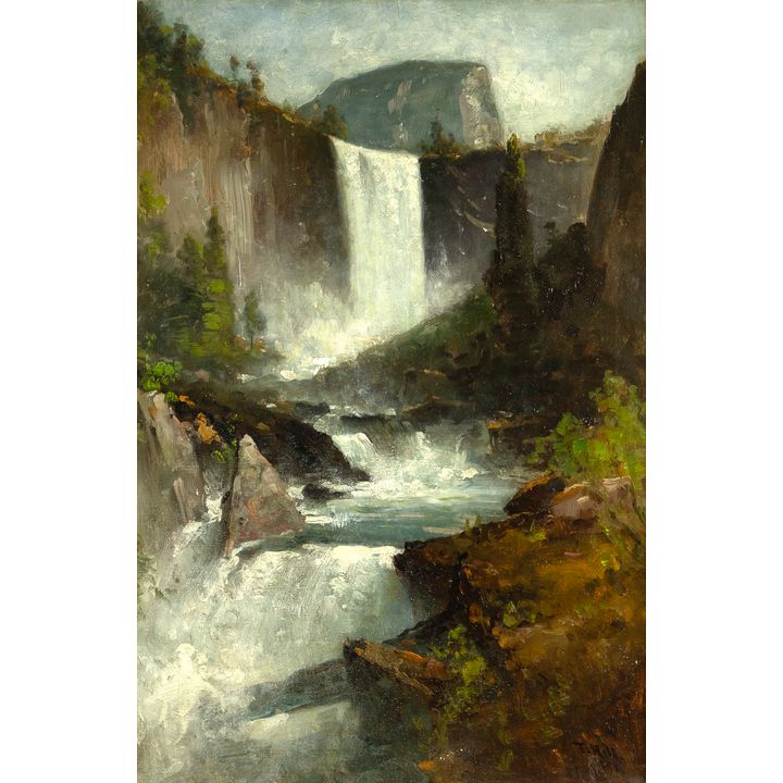 Thomas Hill (1829-1908), Vernal Falls, Yosemite, 1898