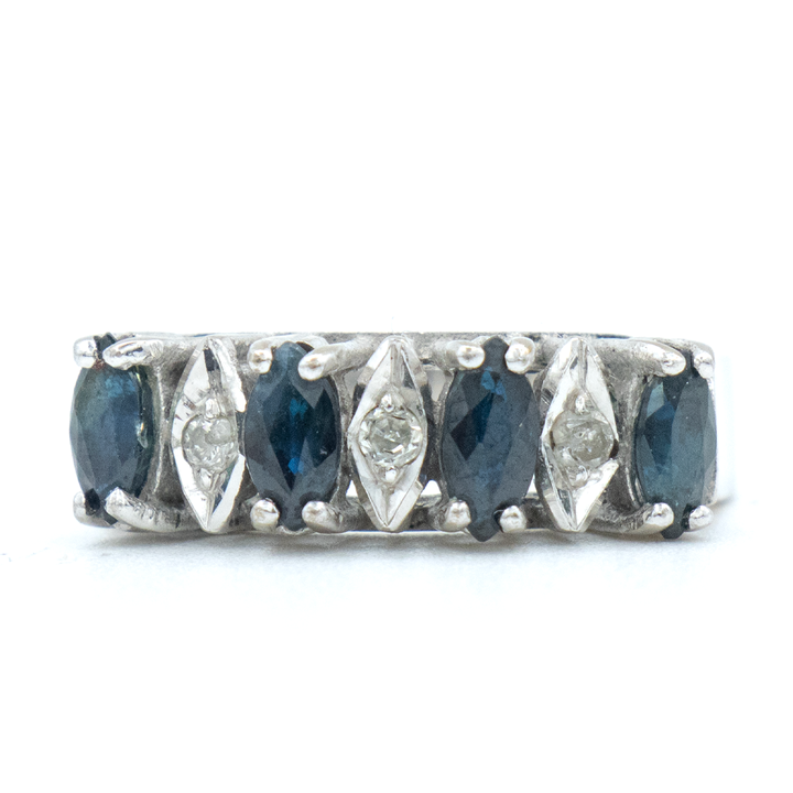 Churumbela zafiro y diamantes