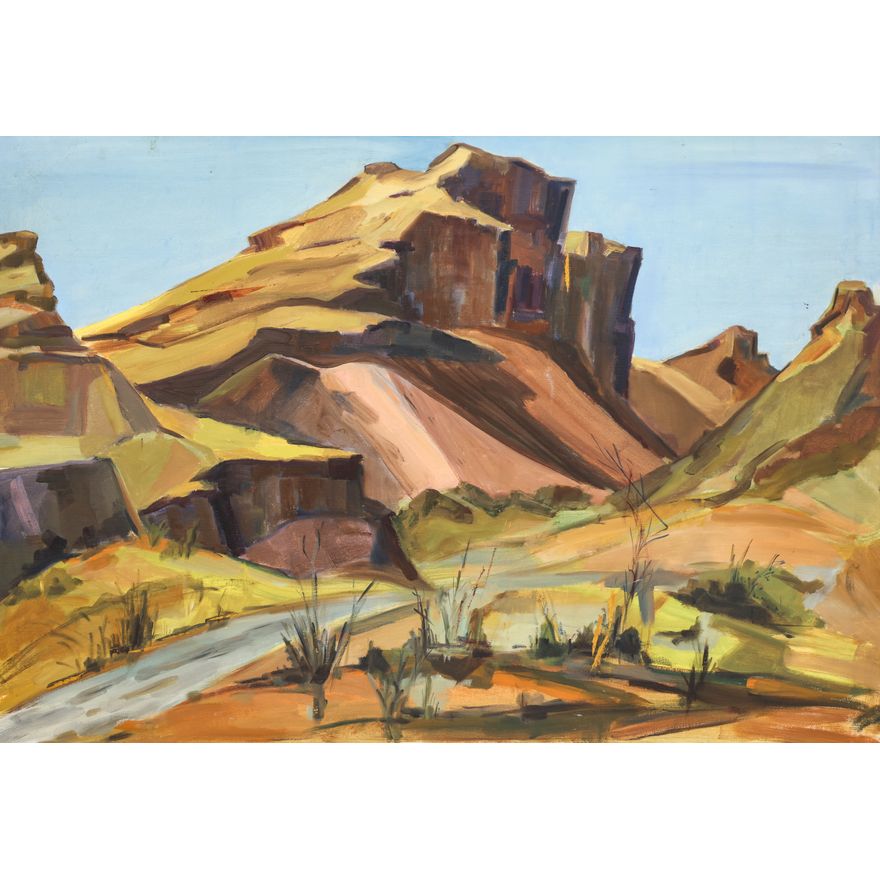 Harry Bonath ''Canyon'' Oil