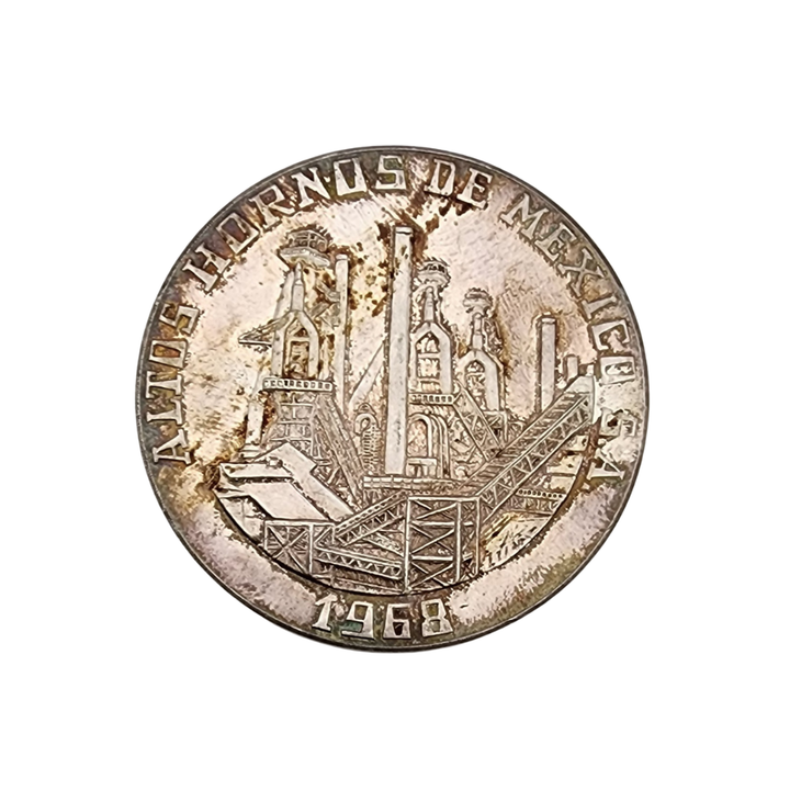 Moneda 25 Aniversario Altos Hornos
