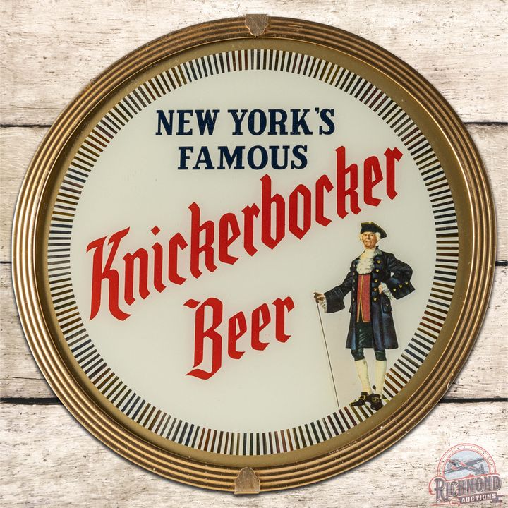 Knickerbocker Beer Motion Lighted Advertising Sign