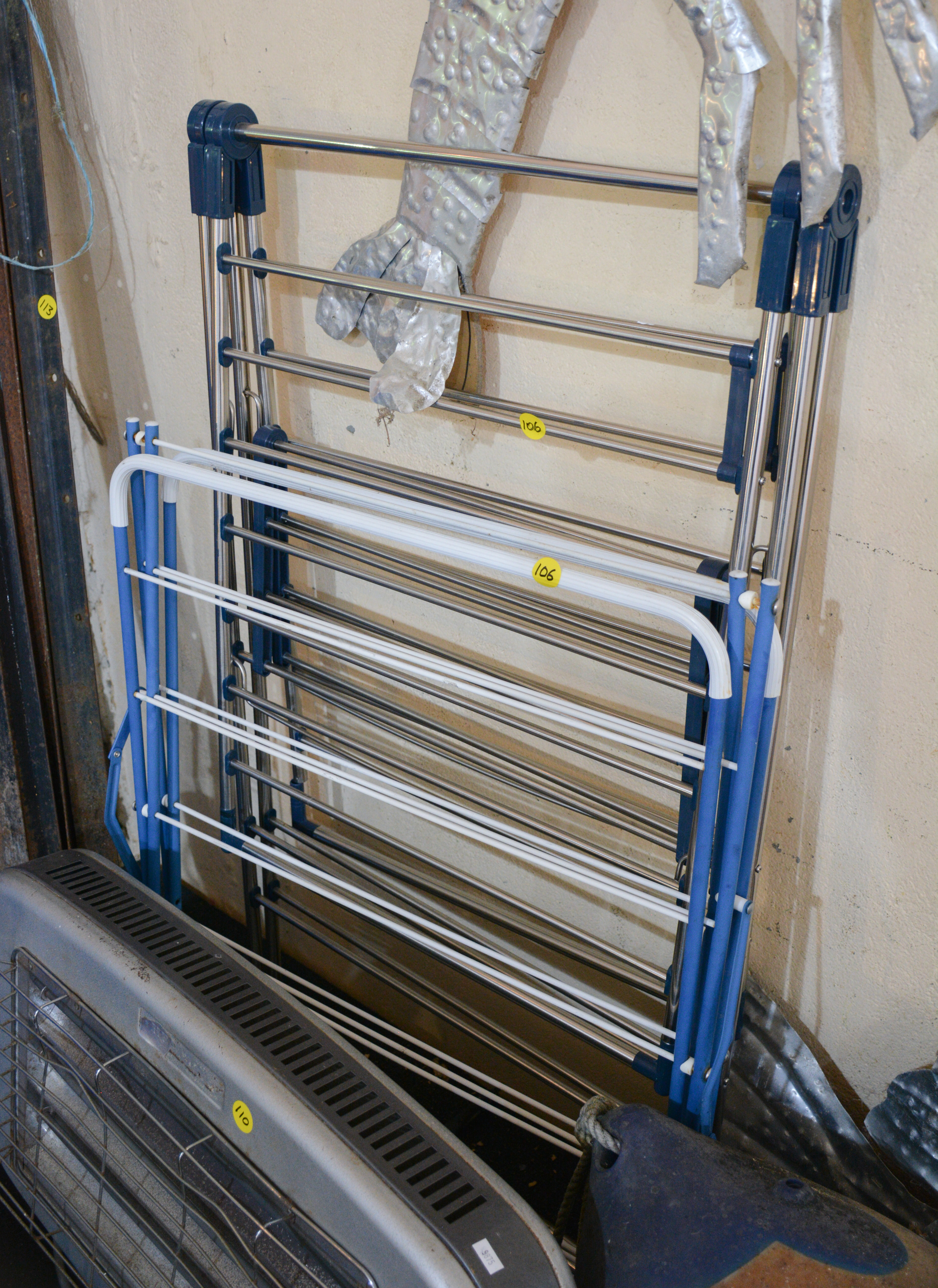 Clothes Drying Racks x 2 — sold at auction in New Zealand for $30