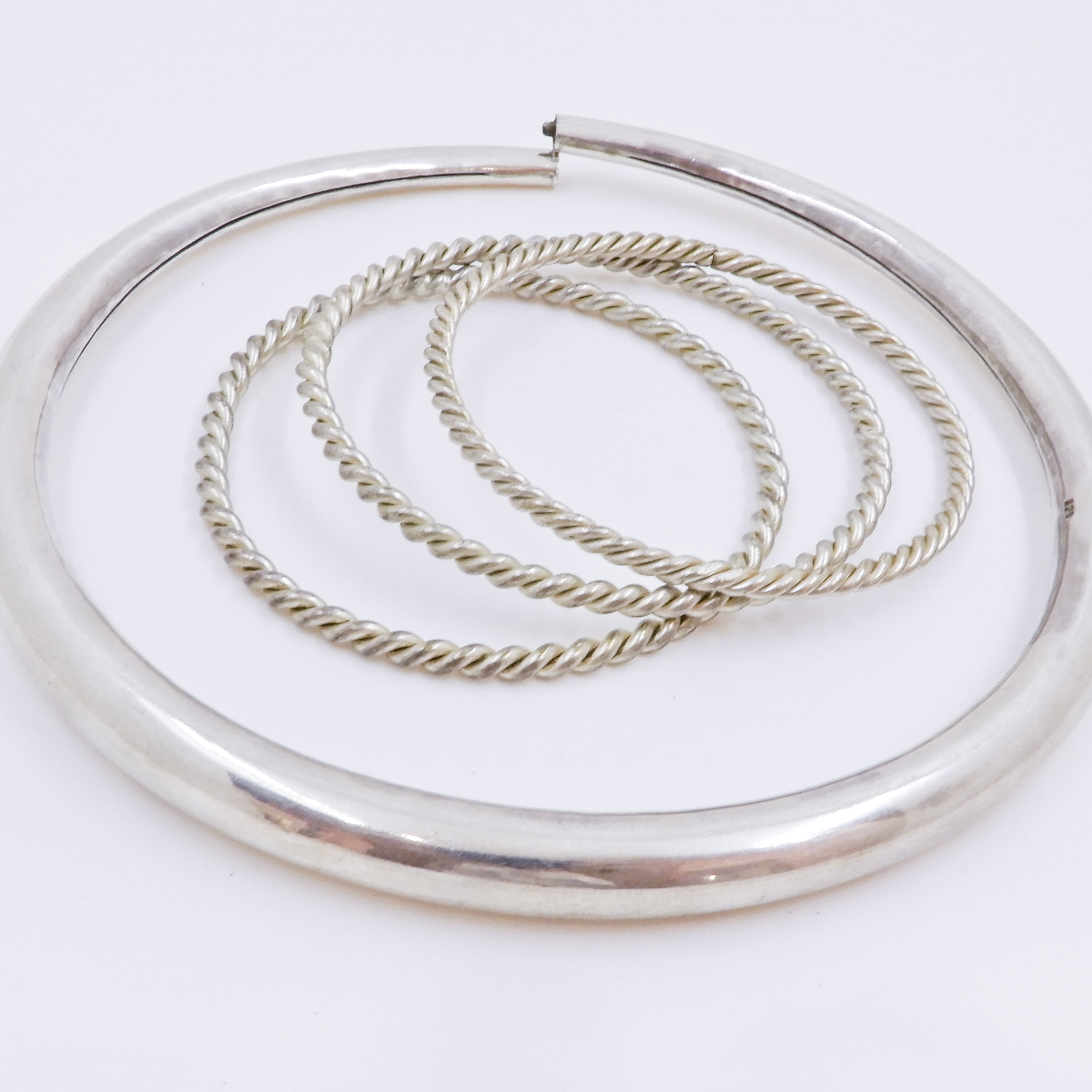 4 Piece Sterling Silver Lot, 88g