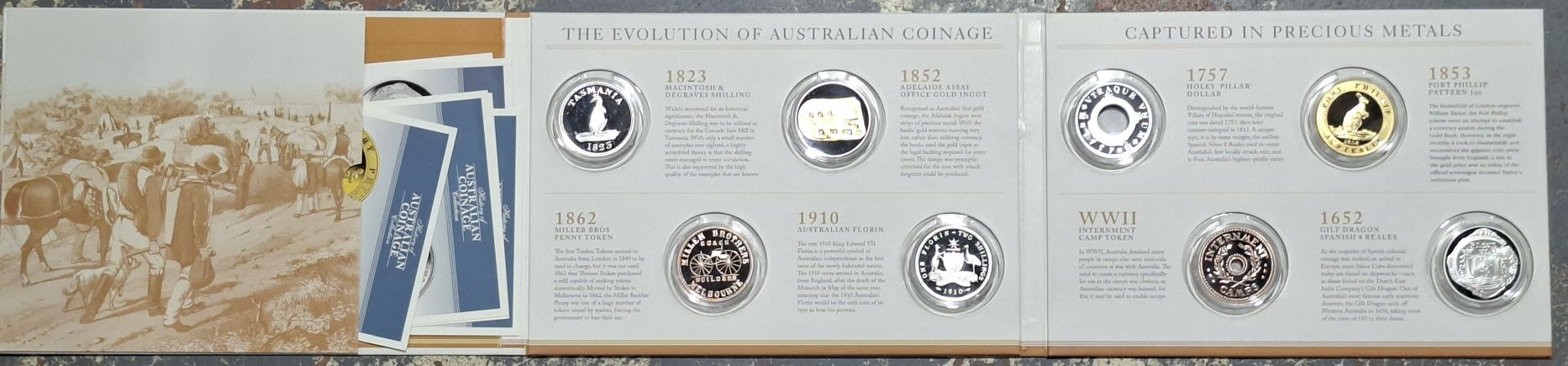 HISTORY OF AUSTRALIAN COINAGE COLLECTION
