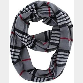 UNISEX WOMEN'S STYLISH PLAIDS & CHECK CASHMERE WINTER INFINITY COWL SCARF
