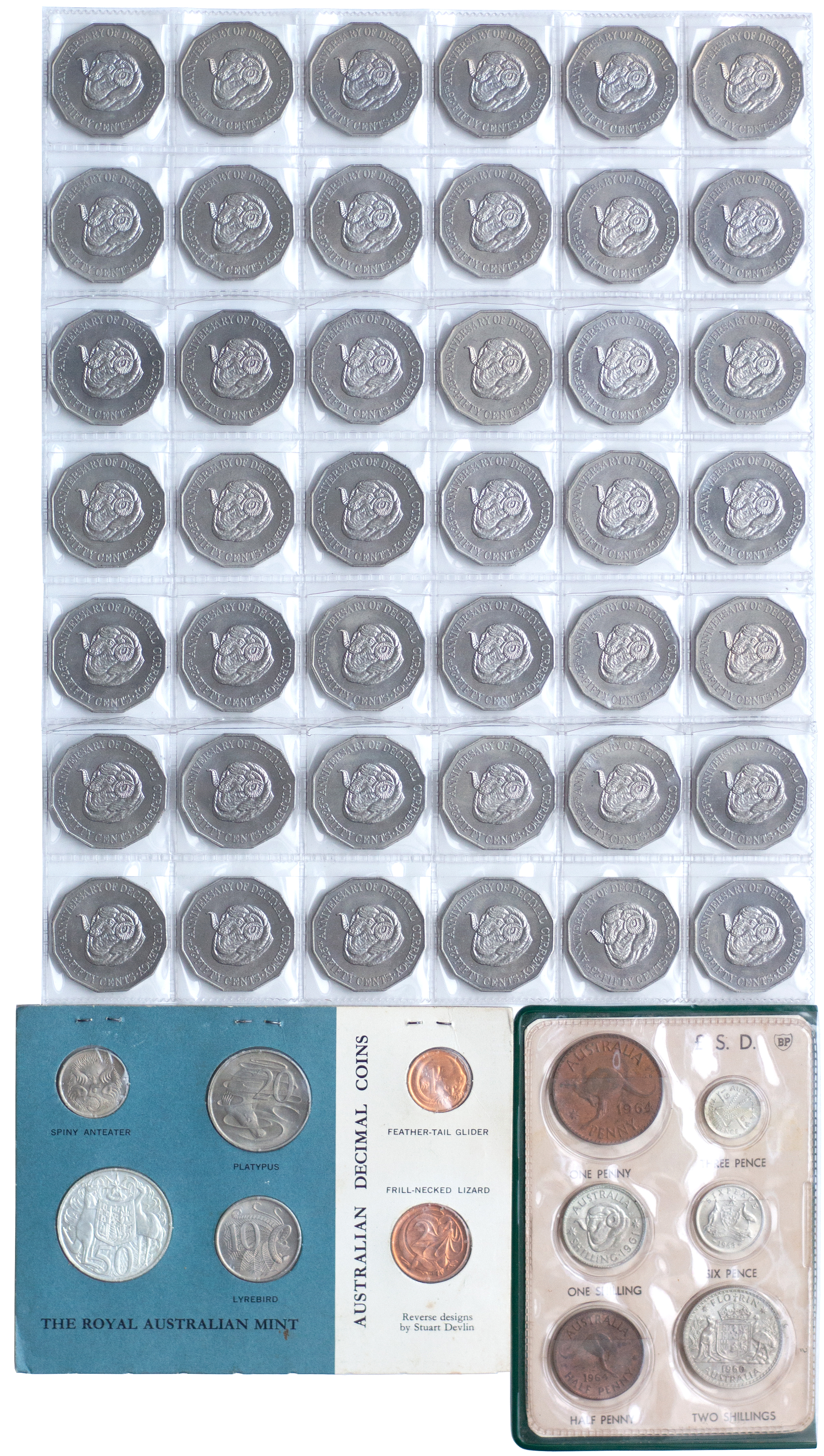 Elizabeth II, Fifty Cents, 1991, UNC