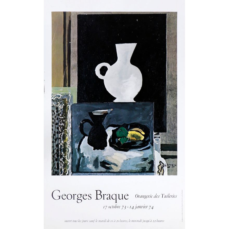 Georges Braque, Raoul Dufy, Paul Klee - Three French exhibition poster prints