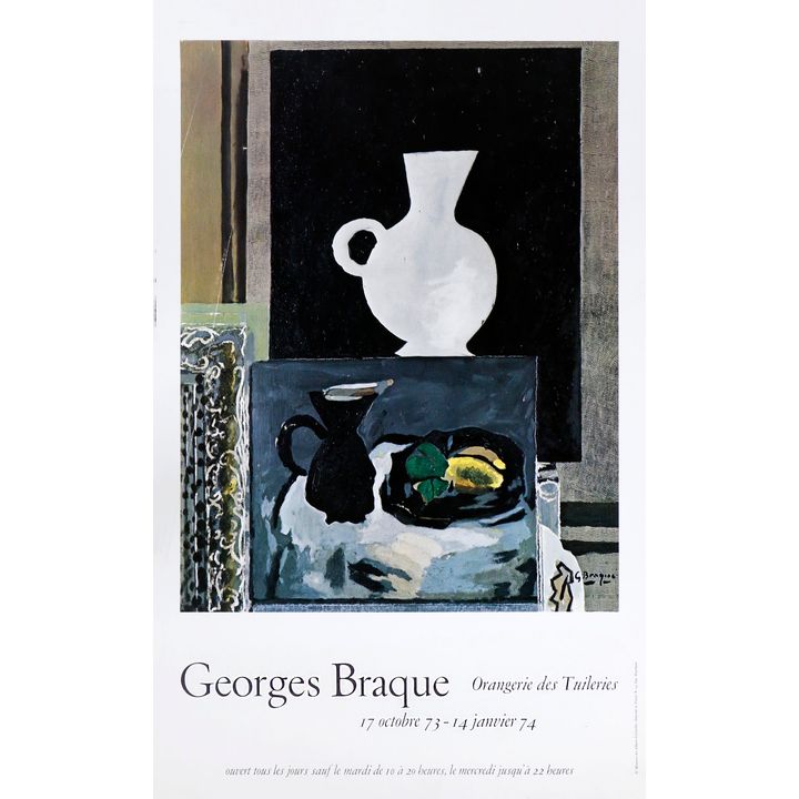 Georges Braque, Raoul Dufy, Paul Klee - Three French exhibition poster prints