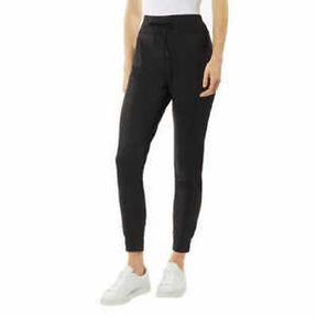 32 DEGREES HEAT WOMEN'S SIDE POCKET JOGGER PANTS BLACK SZ SM