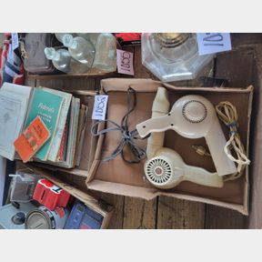 Vintage Hair Dryers and Vintage Reference Books