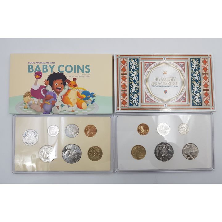Unc. Coin Sets - 2024 (x2)