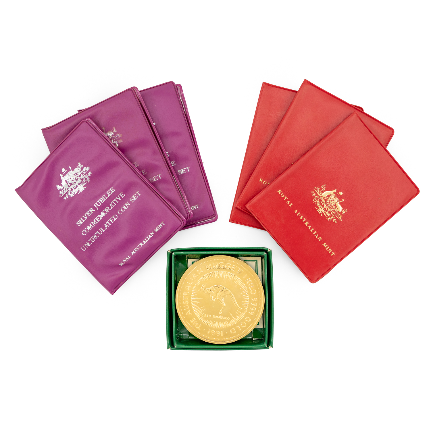 Elizabeth II, RAM, One Cent - Fifty Cents, 1977 - 1983, UNC