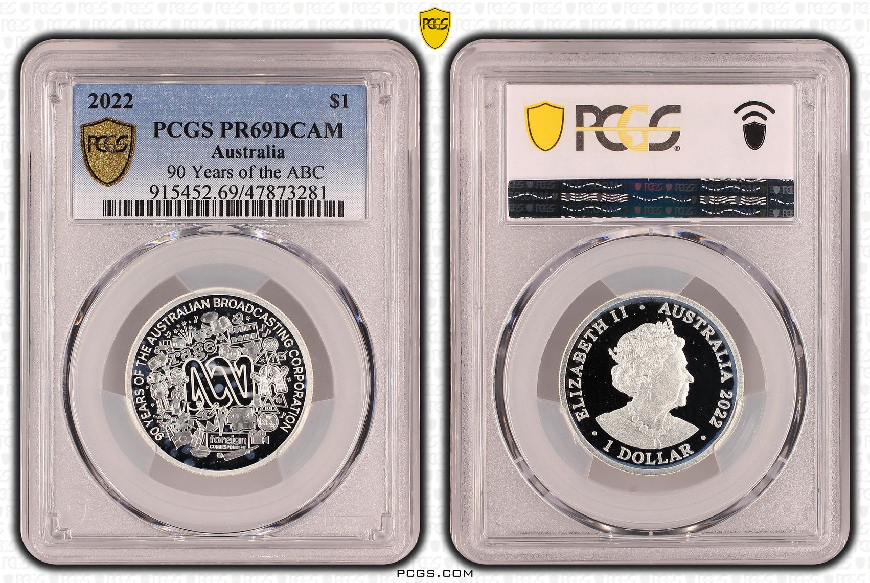 POP 15/0, One Dollar, 2022, PCGS PR69DCAM