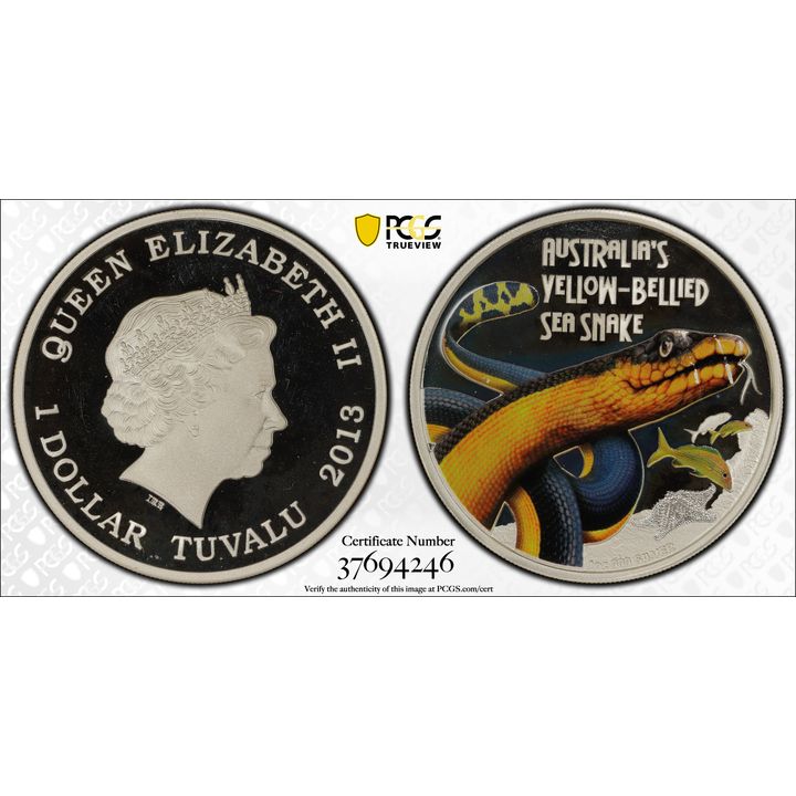 Elizabeth II, One Dollar, 2013 PR67DCAM