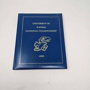1988 University of Kansas National Championship Book - KU Jayhawks