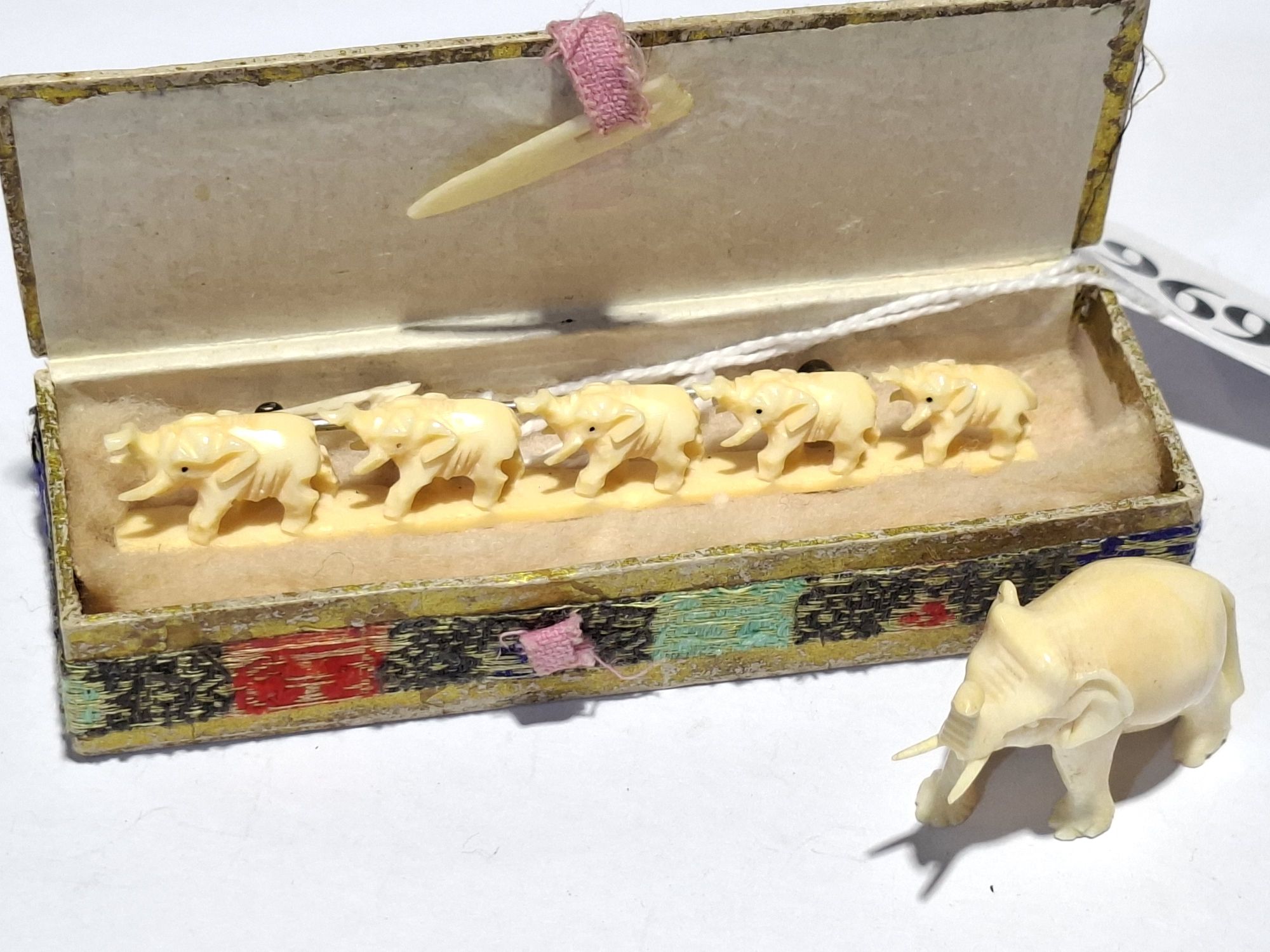 Vintage Ivory Brooch