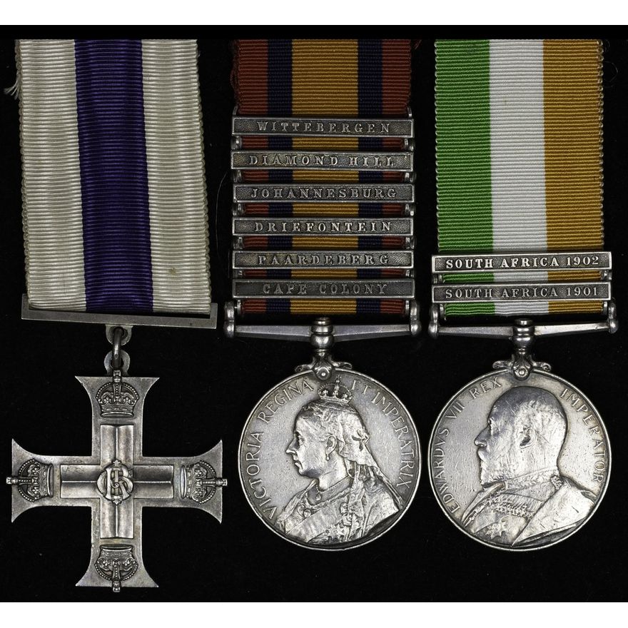 A Great War Military Cross group of eight awarded to Sergeant Major M ...