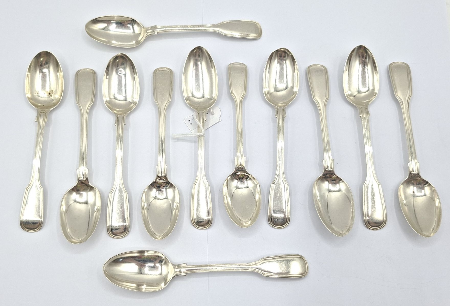 191 · STERLING SILVER TEASPOONS