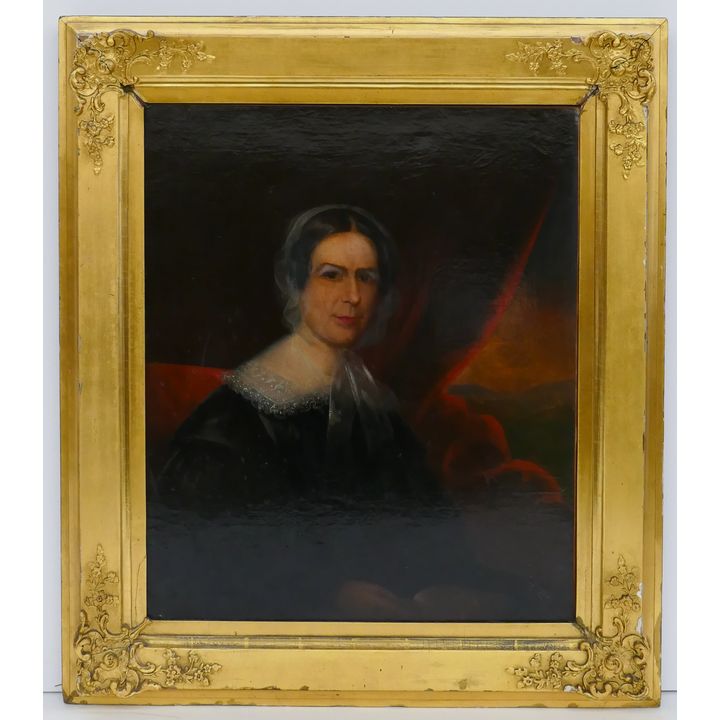Robert Street Portrait of a Seated Woman Oil, 1842