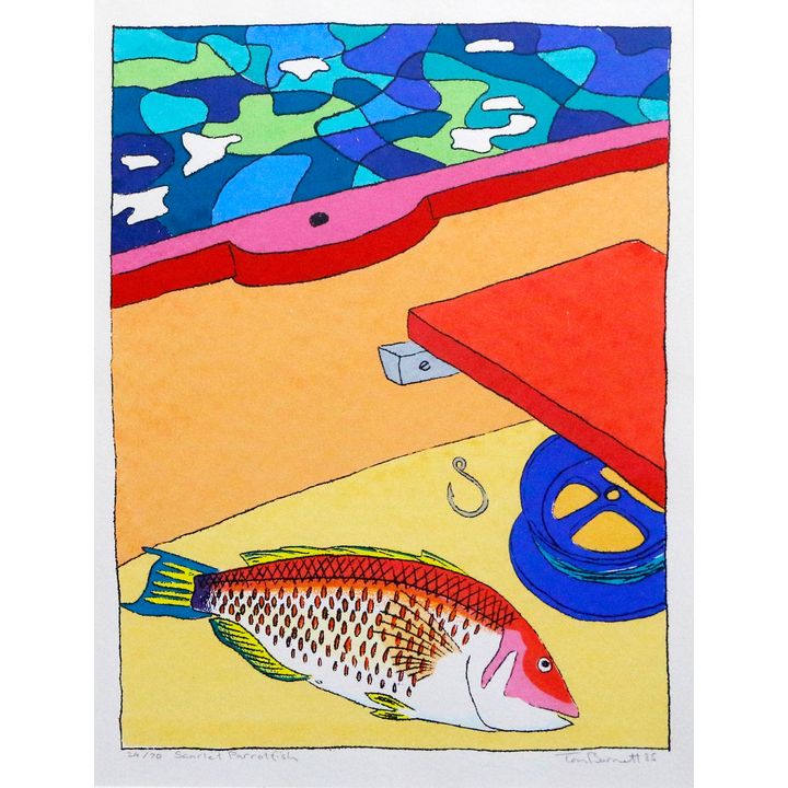 Tom Burnett 'Scarlet Parrot Fish'